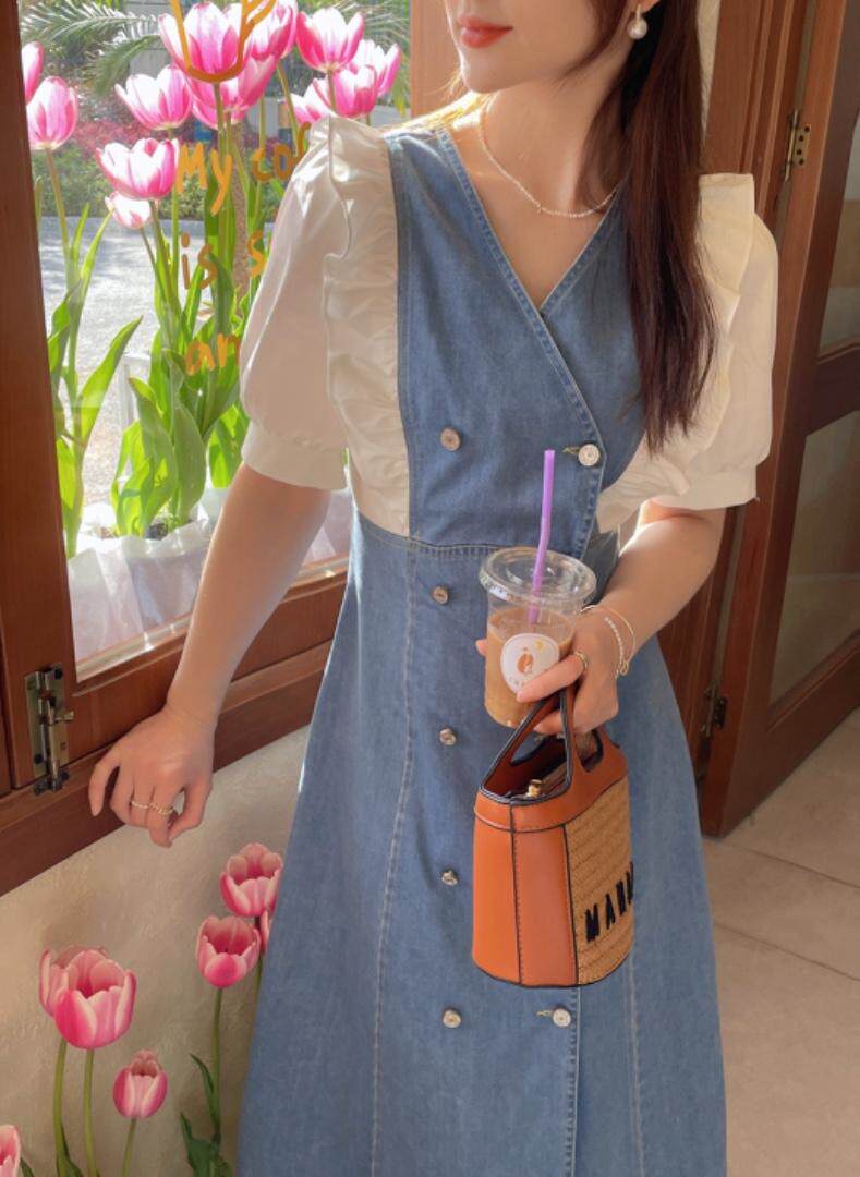 牛仔连衣裙系列，女装连衣裙，Ee·G