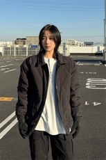 秋冬新款港风大码日系翻领保暖棉服男女潮XZ213-MF10-特P68控128，男装棉衣，星座213
