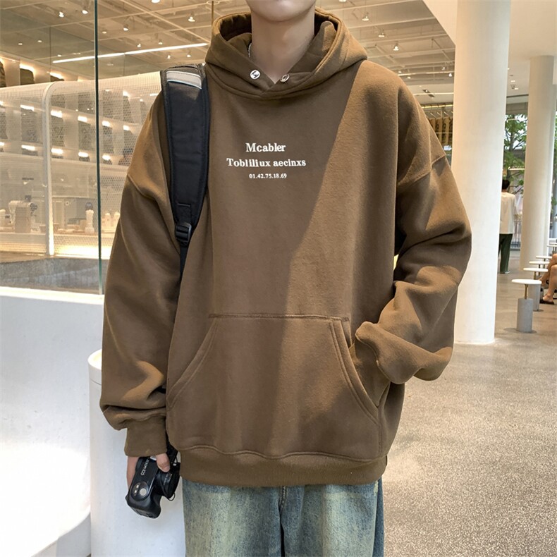 高品质秋款男连帽卫衣字母印花卫衣夹克外套WY13P40,男装卫衣,星座1013-1