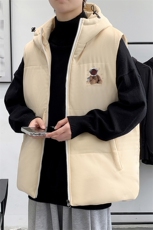 新款秋冬棉衣马甲潮流宽松加厚保暖背心棉服男装MF05P68控98，男装棉衣，电商A086