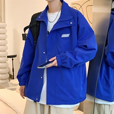 新款现货港风拉链冲锋衣男潮流夹克个性外套A113-2P65，男装夹克，电商A113-2