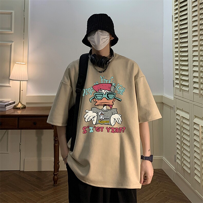 麂皮绒短袖t恤男大码半袖男酒店风JD82380-P25,男装T恤,电商A040