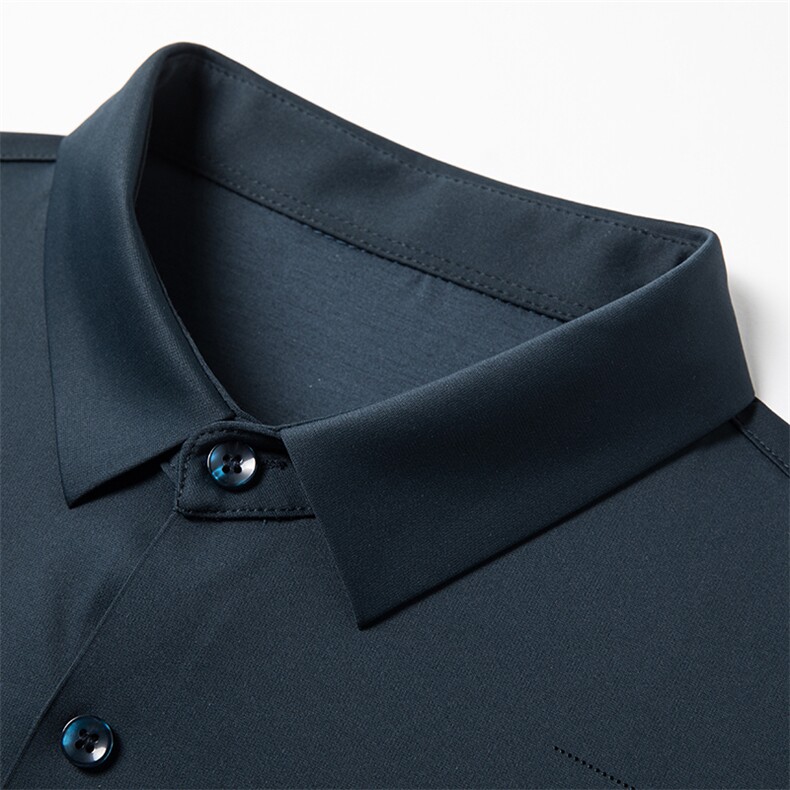 DN7239男式服装新款无痕羊毛衬衫男长袖翻领休闲四季可穿衬衣P102,男装衬衫,电商B360