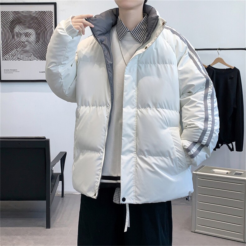 冬季新款男士面包棉服潮流休闲加厚棉衣外套XZ109-P105,男装棉衣,星座109-1