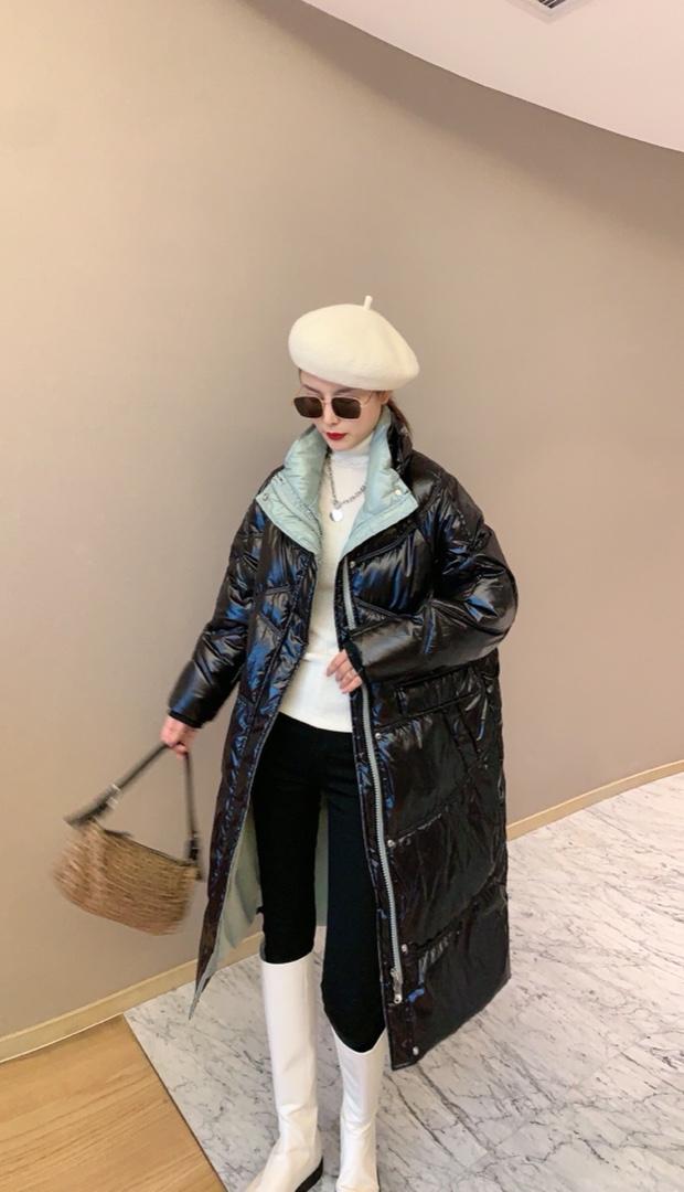 芊芊细羽长款羽绒服7796款M、L补单款,女装羽绒服,芊芊细羽
