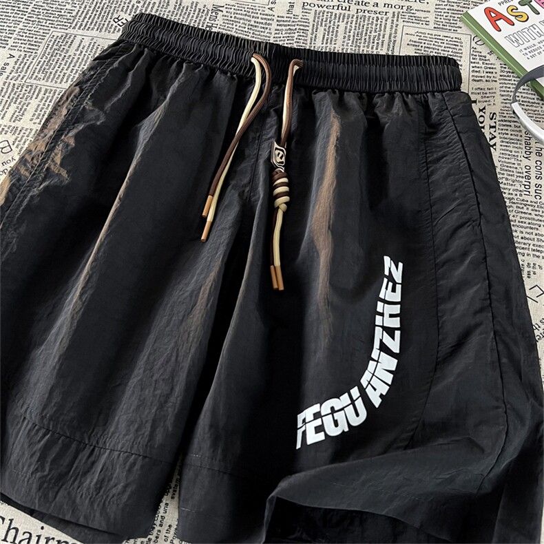 新款夏季速干裤短裤冰丝裤A316-1K1124P45控58,男装牛仔裤,星座906（原电商a316-1）