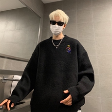 高质量！秋冬季半高领毛衣男士加绒加厚线衣针织衫男DMY549-特P38，男装针织衫/毛衣，电商B371