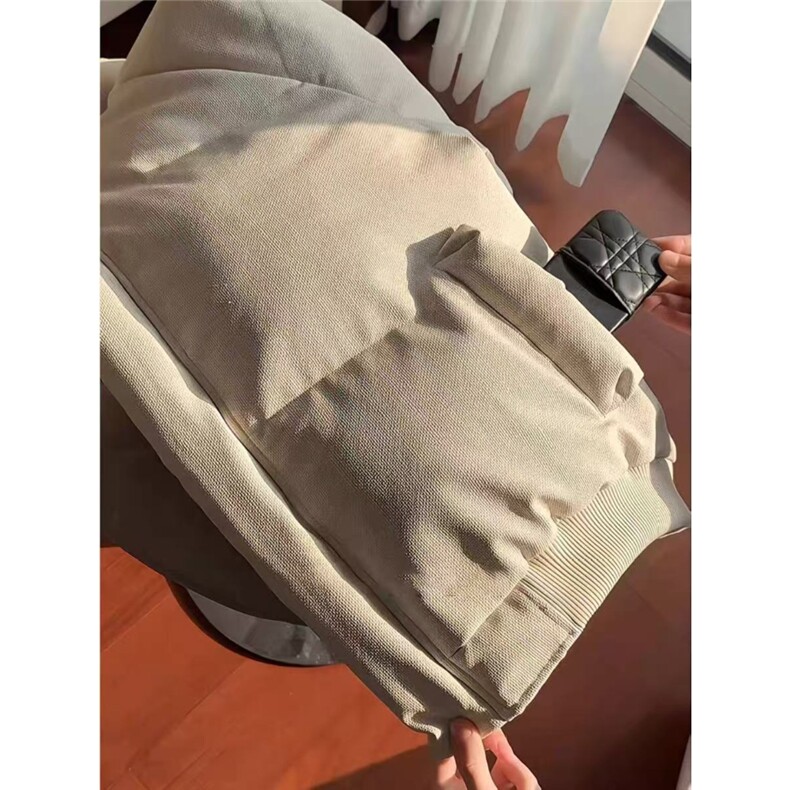 美式宽松短款三防帆布皮立领加厚保暖棉服MY0028特P80,男装棉衣,星座205-3