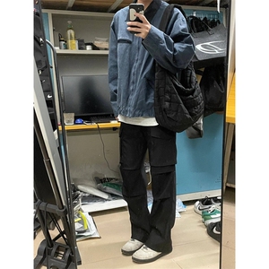 底特律工装夹克短款古着美式复古潮牌cleanfit外套男春秋P11-P85图片