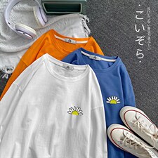 TX3089-P28纯棉长袖t恤男大码圆领打底衫体恤上衣服，男装T恤，电商A040