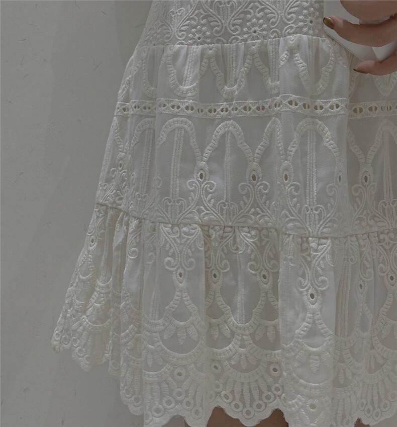 【现货】高级刺绣连衣裙，女装连衣裙，ONE(2F)