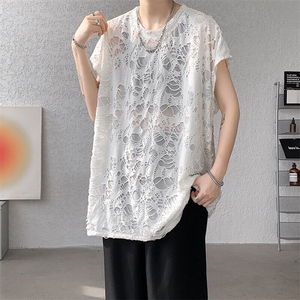 8XL-M 重磅！特大码短袖T恤背心男宽松休闲百搭 篮球服DX318P28图片