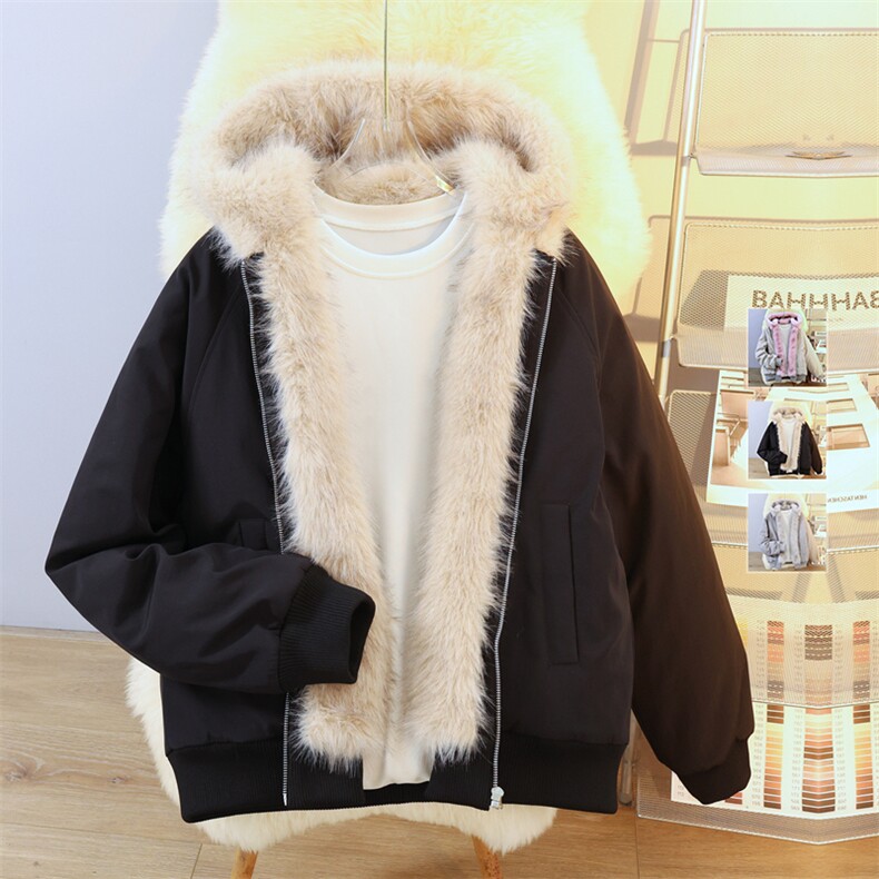 港风座山雕派克棉服夹克男女同款2025冬季加绒保暖外套MY2524-P95,男装夹克,星座610（原A335）