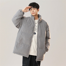 灯芯绒M-3XL数据款2025冬季新款情侣棉衣立领棉服XZ109-223-P88，男装棉衣，星座109