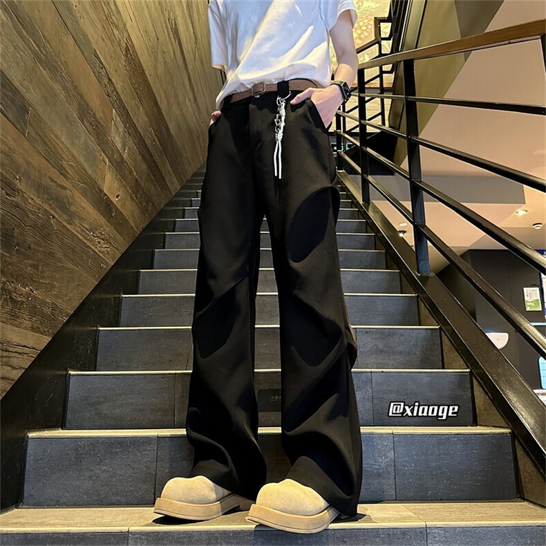 XZ616 春季重磅cleanfit立体解构打褶休闲长裤 TY2033 P65控88图片