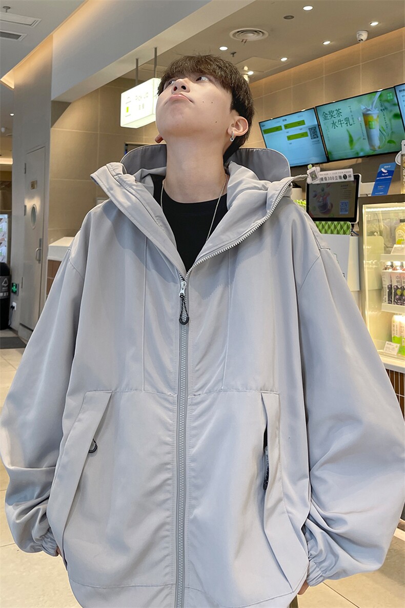 抖音直播！冲锋衣防风防水三合一外套夹克男两件套XH36SHY-P97,男装夹克,电商B367
