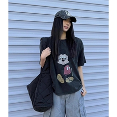 卡通休闲印花水洗短袖T恤D328-QBS17-P38，男装T恤，电商D328