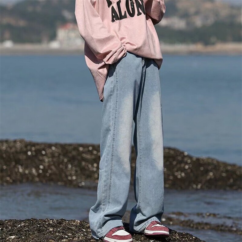 美式牛仔裤男款秋季长裤潮N6133P42,男装牛仔裤,星座1116-2