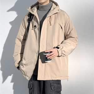 冬季新品保暖连帽棉衣休闲潮流青少年百搭棉服外套MY9083-P100图片