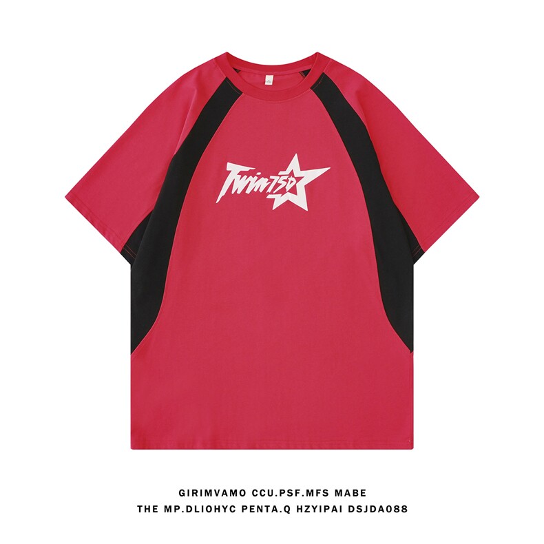 白底佛电商A188-DT7110-TP40230克32支双纱精梳100棉T恤控68，男装T恤，电商A188