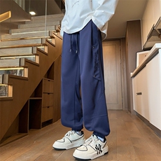 ！2025秋冬新款男士束脚运动裤百搭卫裤WK2058特P45加绒P55，男装休闲裤，电商B220
