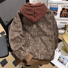 法式连帽外套男女情侣装夹克文艺新款原宿慵懒百搭ins潮流气质，男装夹克，星座1013