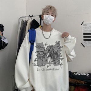 特P25控48 秋冬新款男士圆领卫衣宽松休闲日常百搭上衣WQ2430图片