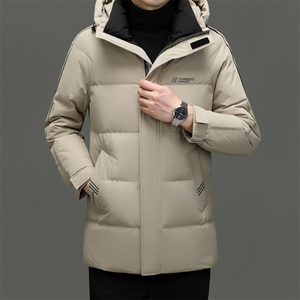 男装羽绒服YR2255继续2025冬现货中长款一手长鹅绒 151g图片