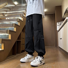 量大优供视频速干冲锋口袋刺绣束脚长裤男CK918-特p30，男装休闲裤，电商B371