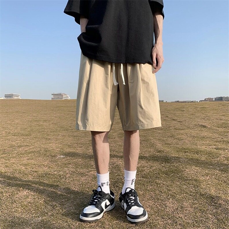 W13-P30休闲短裤男夏季新款百搭纯色宽松运动五分裤,男装牛仔裤,星座617A-1（原B318A）