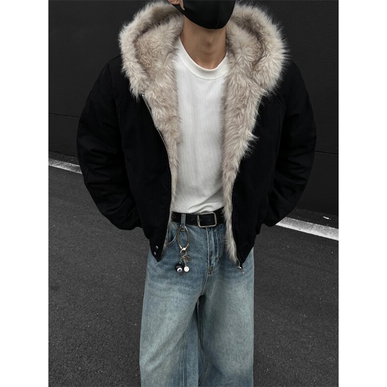 棉布座山雕连帽外套棉衣男CP99-特p：120,男装棉衣,电商B371