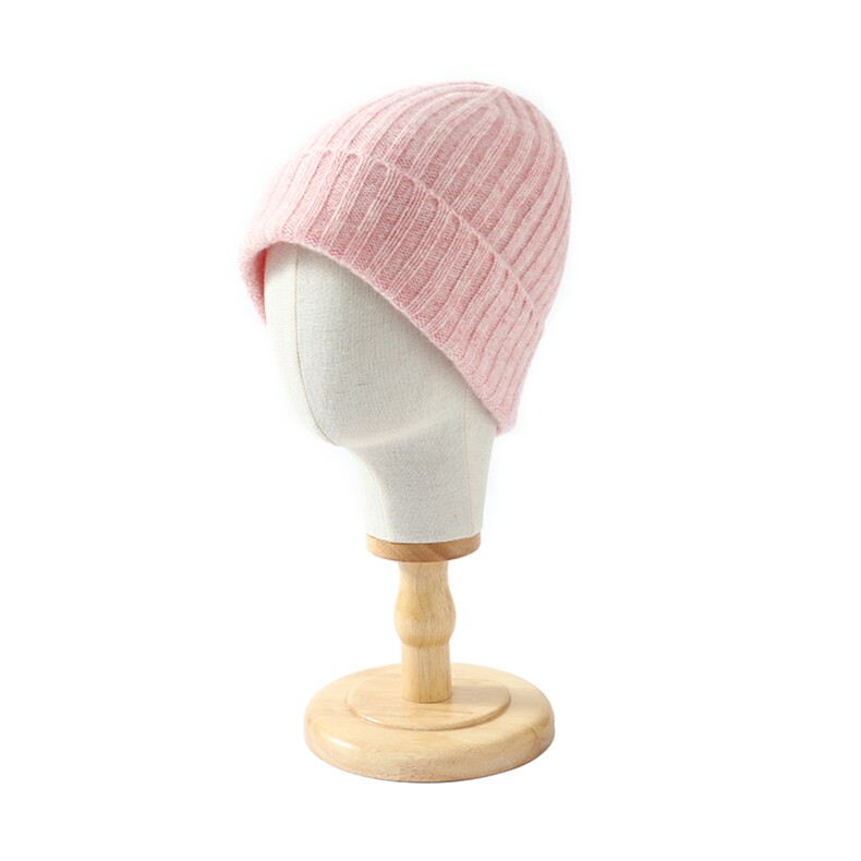 秋冬季羊毛保暖轻盈竖条纹复古帽子，帽子，品卓羊绒