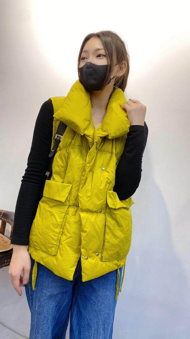 翻领大兜马甲，女装马甲，帝瀛 DY