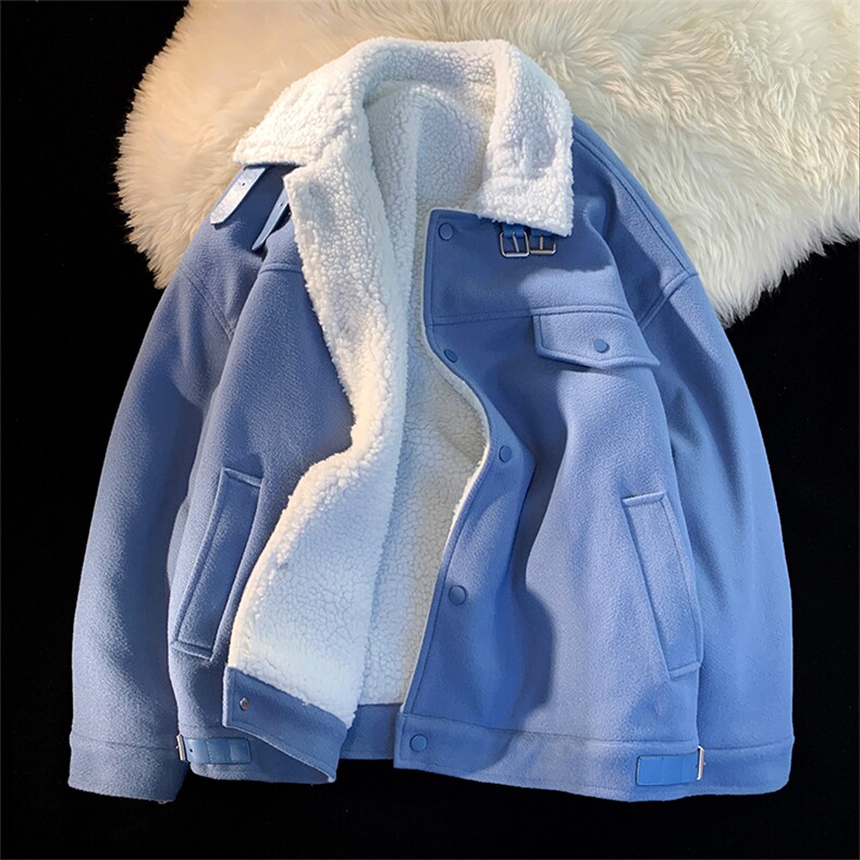 2024新款毛呢羊羔毛棉衣外套加厚W1855P130控158，男装棉衣，星座1018-3