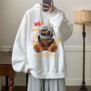 连帽卫衣男大码运动服帽衫外套WY2281-P35 加绒款-P40图片