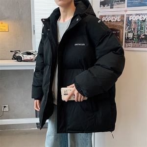冬季新款羽绒韩版宽松加厚连帽保暖青少年棉衣外套WT09-P60,冬季穿衣搭配图片少女图片