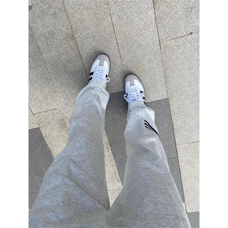 加绒加厚三条杠校服裤子男款秋冬三道杠卫裤-WK01-P45加绒55,男装休闲裤,星座1007（原301D）