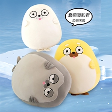 无聊毛绒玩具 海豹看看