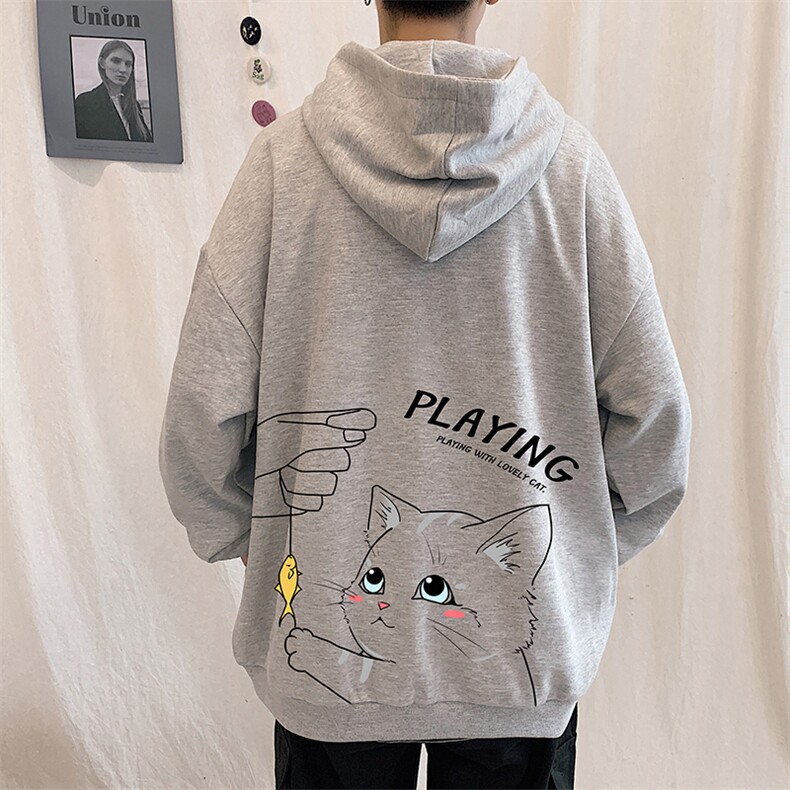 KS21129-P38 加绒-P43 连帽开衫卫衣男运动外套大码班服图片