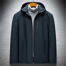可脱卸帽羽绒冬季保暖商务休闲外套中年爸爸装羽绒服ZK2110-P250，男装羽绒服，电商B212（原钱塘6029）