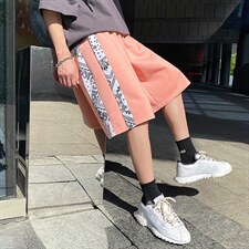 腰果花休闲运动短裤男大码宽松五分裤男大裤衩A071-6613-P30,男装休闲裤,电商A071