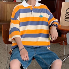 男春季polo潮流时尚休闲短袖T7825P28，男装Polo衫，星座1116-2