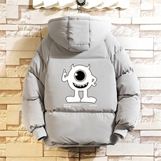 控128加绒面包服男大码羊羔毛棉衣男MY16327-P100，男装棉衣，电商A040A