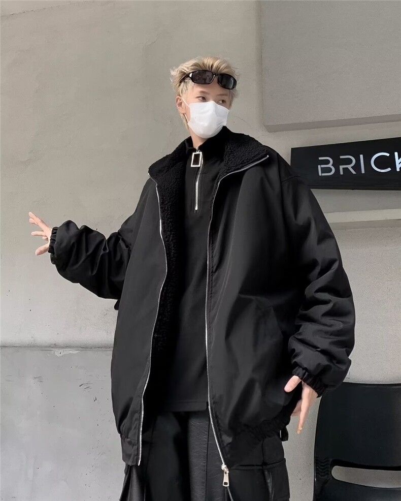 新款棉衣男冬季棉袄外套羊羔毛M9021P80,男装棉衣,星座1116-2