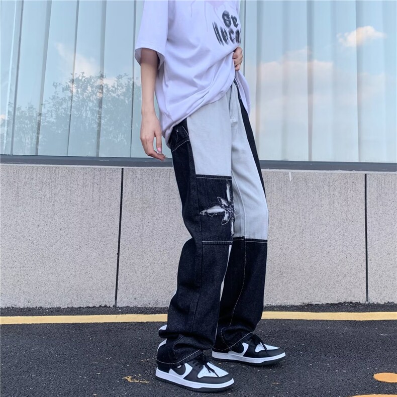 美式牛仔裤男款秋季长裤潮NC35P68,男装牛仔裤,星座1116-2
