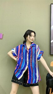 潮牌重工衬衫图片