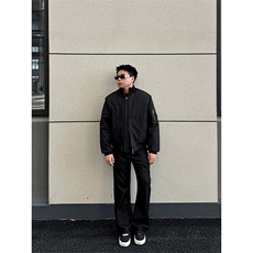 网图有货品质冬季三防棉服男女飞行服棉衣美式棒球服A1109-P75，男装棉衣，星座1505
