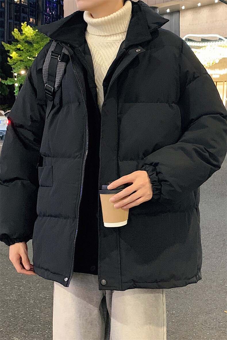！2025秋冬新款男士假两件棉衣加厚保暖棉服外套MY1248特P85,男装棉衣,电商B220