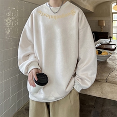 量大优可提供视频麂皮绒卫衣圆领HD019-1-LPYL4109-P30，男装卫衣，电商019-1
