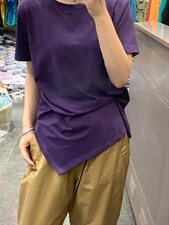 夏季新款，新不规则短袖，其它，月光水岸